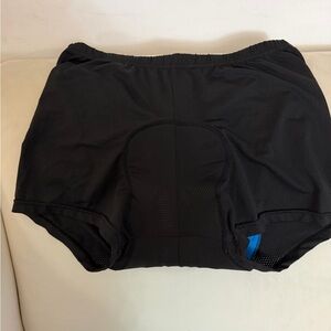 Men's Padded Black Bike Shorts